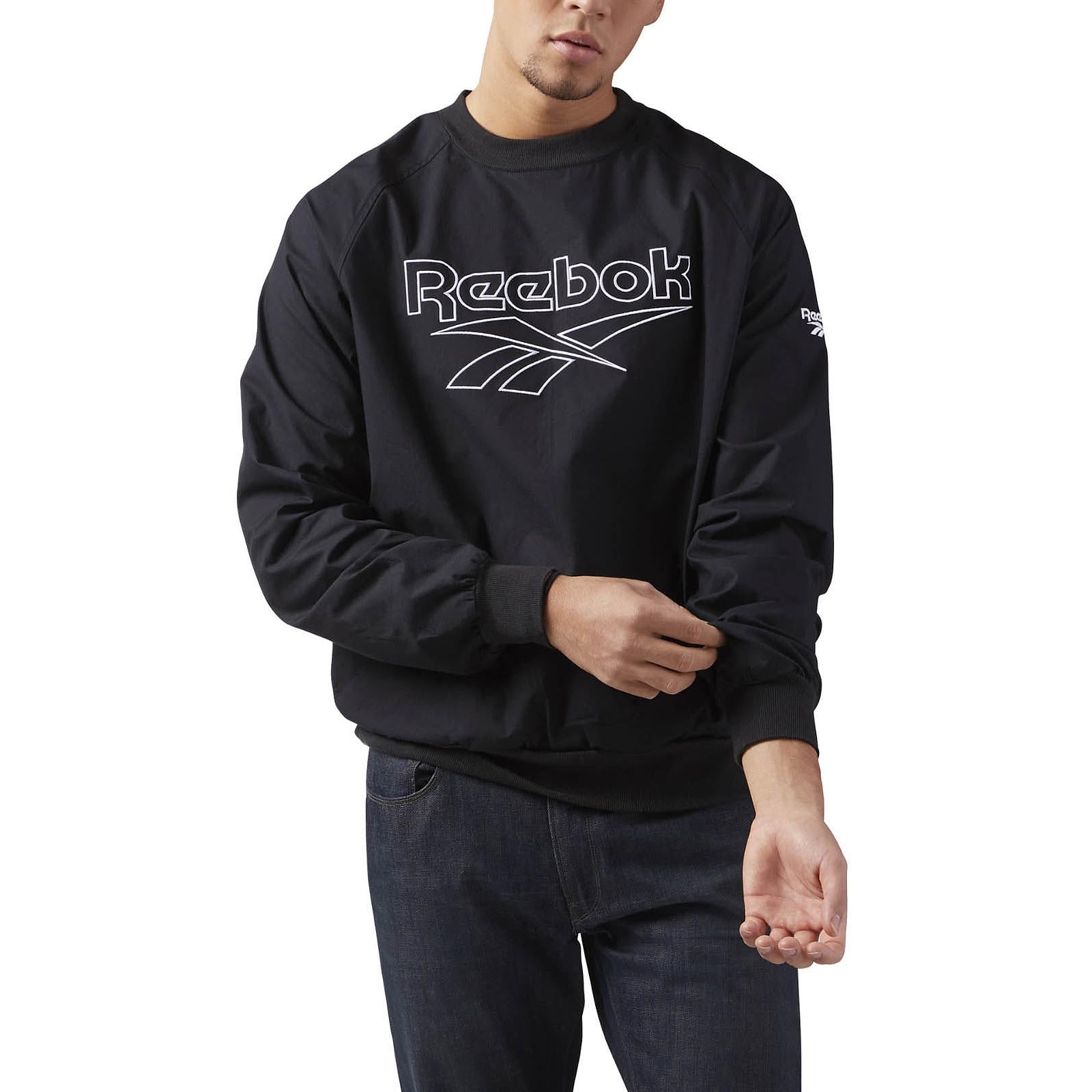 LF WOVEN CREW BLACK CE4998  REEBOK 