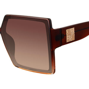 Deja Crystal Brown Gradient To Crystal Tan - Occhiali da Sole Marroni SMAX17257  STEVE MADDEN 