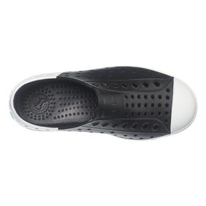 Jefferson Block - Scarpe Slip-On Profilo Basso Bambino Bianche / Nere 13100102-8336  NATIVE 