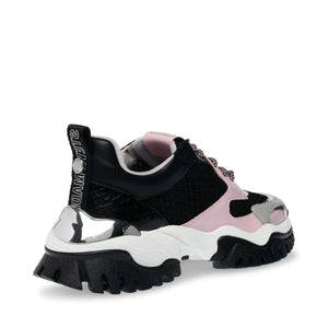 Trilling Pink / Blk - Scarpe Stringate Profilo Basso Donna Rosa / Nere SMPTHRILLING-PIN  STEVE MADDEN 