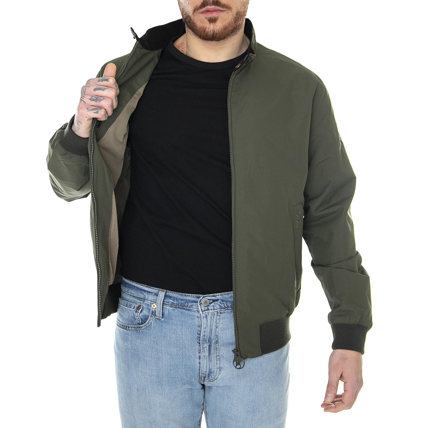 Royston Casual Olive - Giacca Uomo Marrone MCA0412-OL51-SS23  BARBOUR 