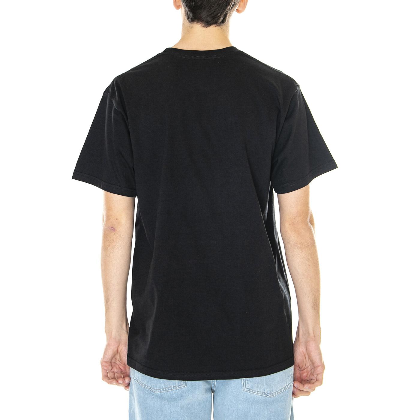 M' Choco T-Shirt Black - Maglietta Girocollo Uomo Nera S23TCHOCO-BLK  USUAL 