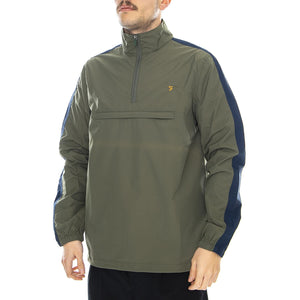 Donnelly Overhead Sol Jacket - Military Green - Giacca Estiva Uomo Verde F4RS7005-302  FARAH 