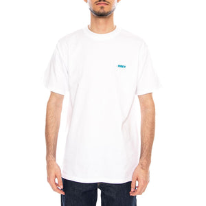 Obey Future Unwritten Tee White - Maglietta Girocollo Uomo Bianca 165264297 WHT OBEY 