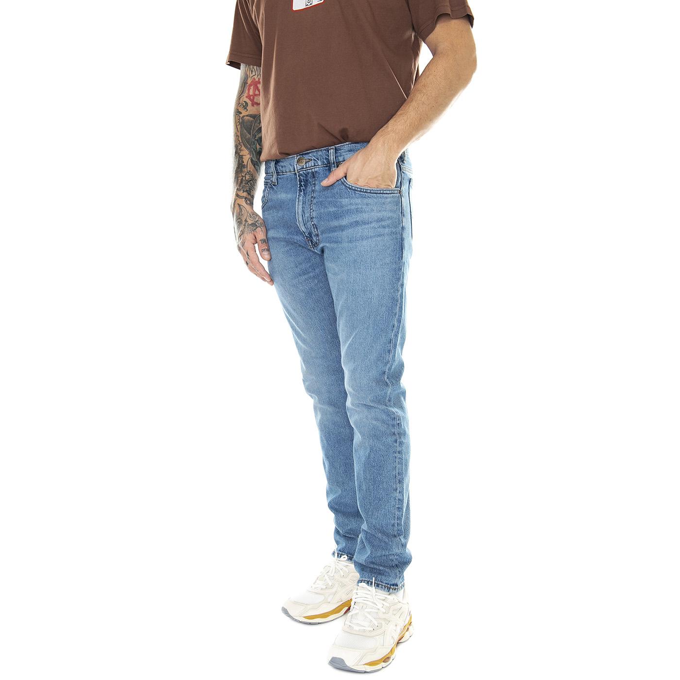 Rider Downtwon Denim Jeans - Pantaloni Denim Jeans Uomo Blu 112342258  LEE 