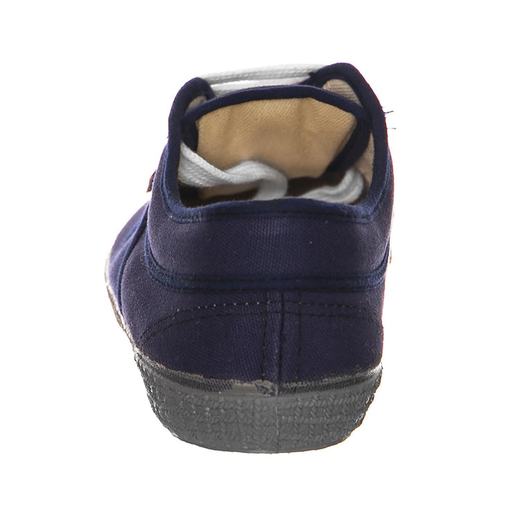 Basic Canvas Shoes - Blue / Grey - Scarpe Stringate Profilo Basso Uomo / Donna Blu 75891_4  KAWASAKI 