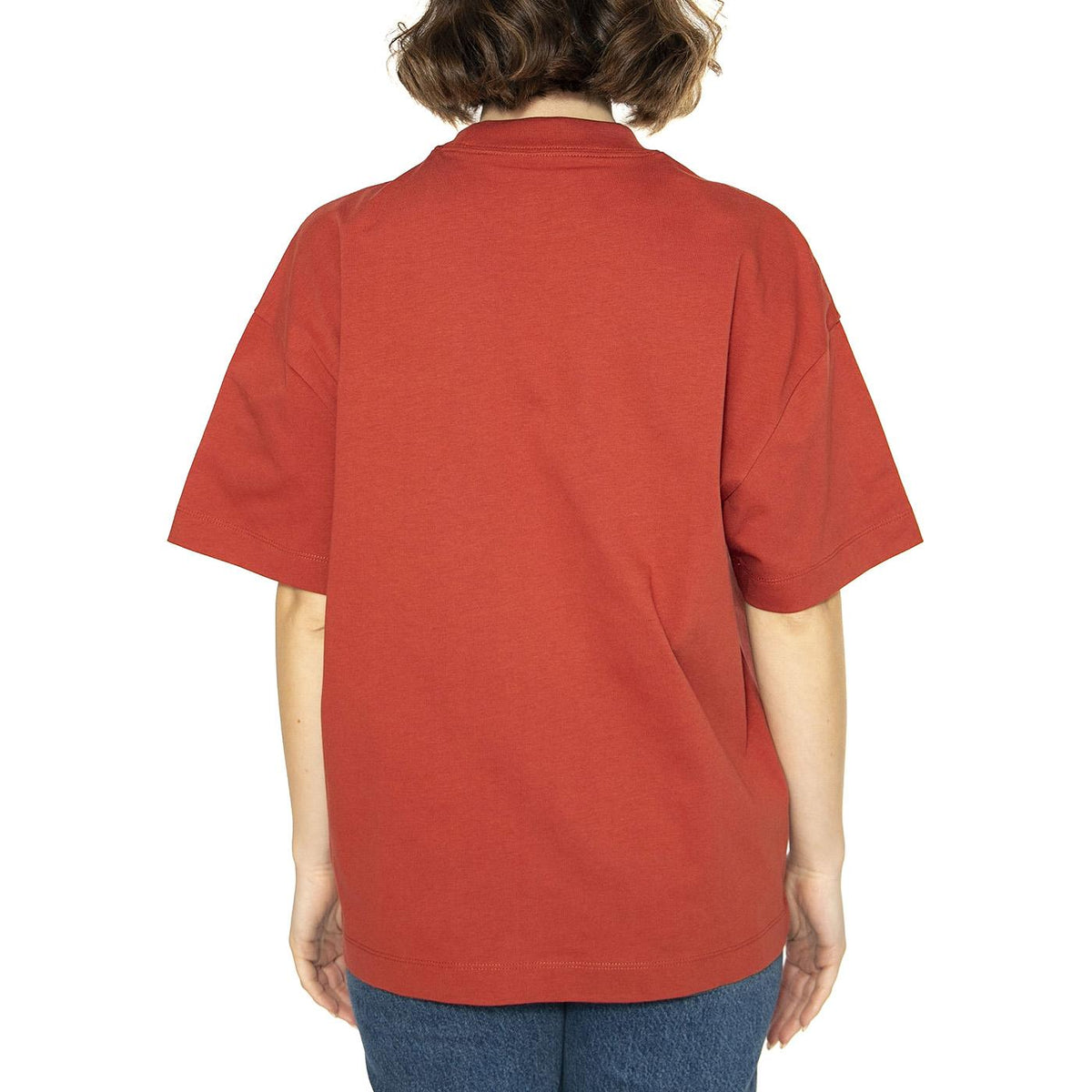 W' S/S Greatest Hits 02 T-S Vermillion / Black - Maglietta Girocollo Donna Rossa I034401.2NLXX  CARHARTT WIP 