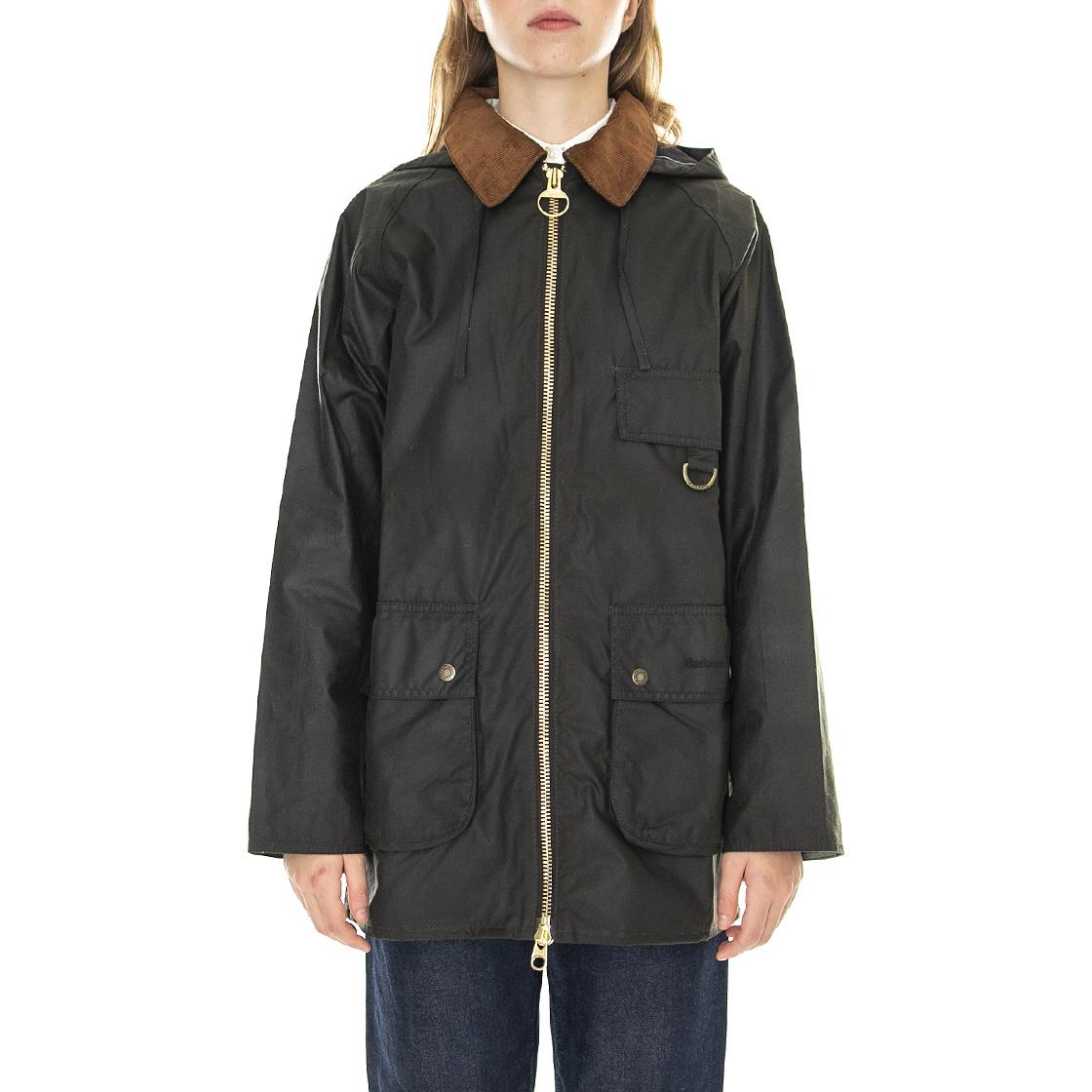 Highclere Wax Olive - Giacca Invernale Donna Marrone 222MLWX1262-OL71  BARBOUR 
