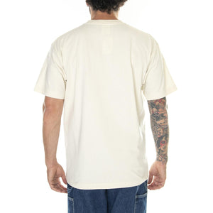 Love Stinks S/S Tee Bone - Maglietta Girocollo Uomo Beige TS02090-BONE  HUF 