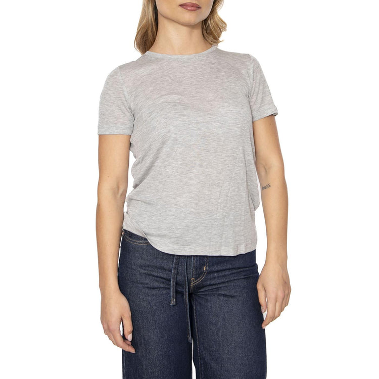 Heidl 2.0 0263 - Maglietta Girocollo Donna Grigia 217190263-910M  MINIUM 