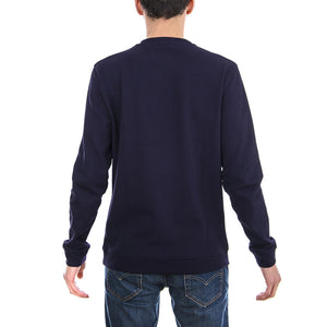 Nicolaj Ls T-Shirt - Navy Blazer - Maglietta Maniche Lunghe Uomo Blu 162422081-687  MINIMUM 