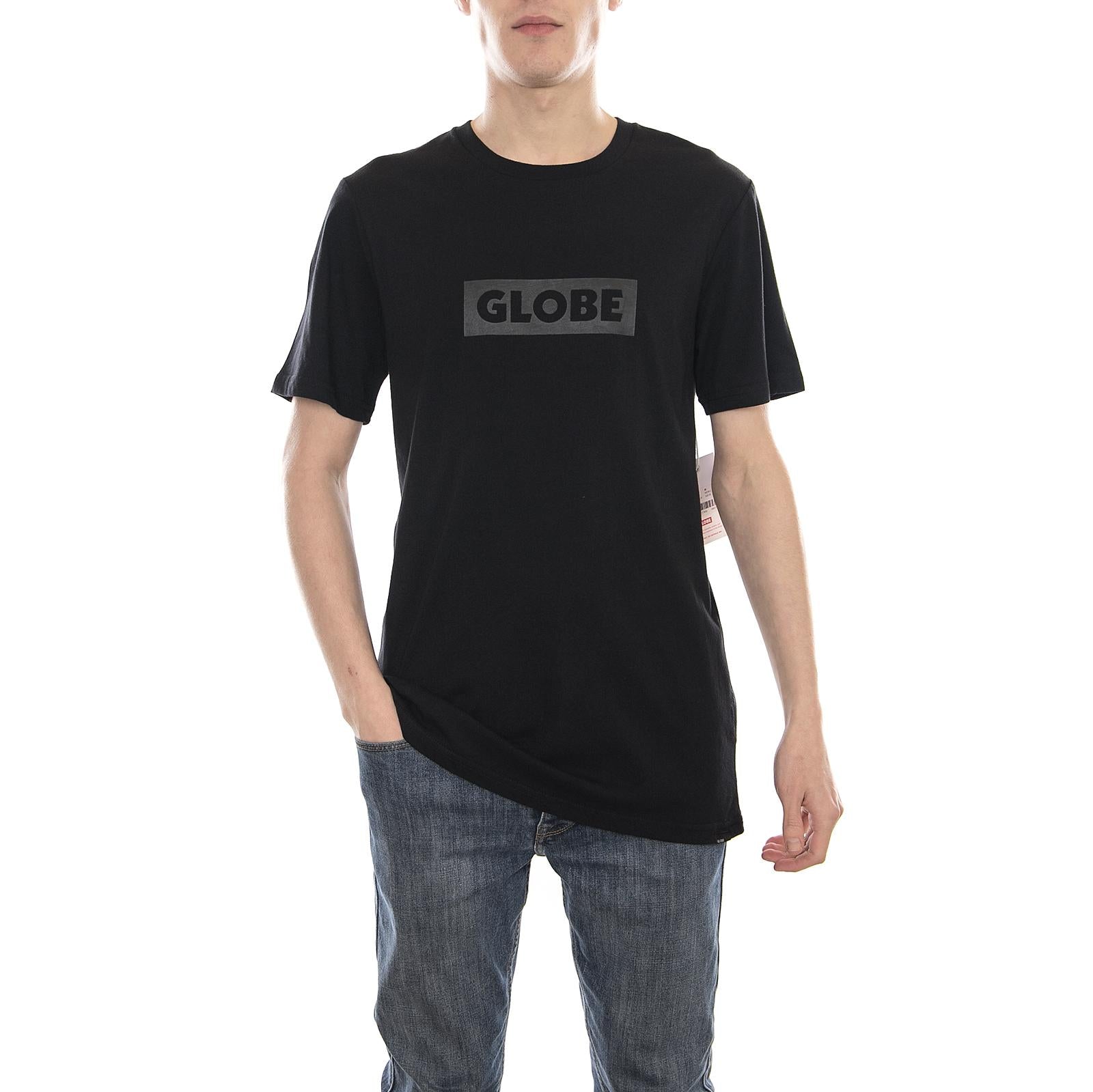 Box Tee Black GB01730002-BLK  GLOBE 