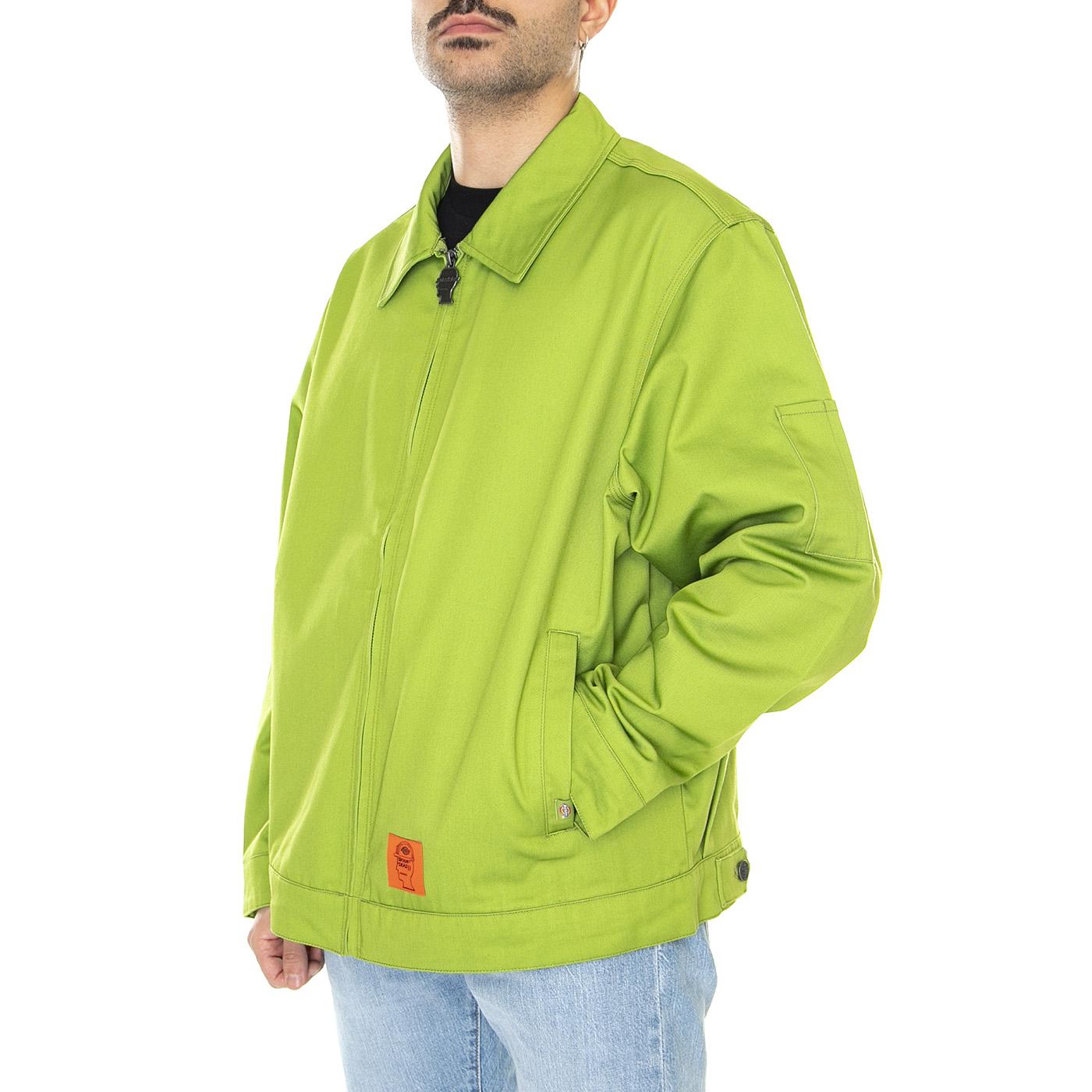 Bd x Dickies Eisenhower Peridot - Giacca Estiva Uomo Verde DK0A4YCUC251  DICKIES 