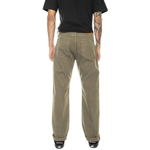 551Z Authentic Straight Z0871 Green Ga - Pantaloni Denim Jeans Uomo Verdi 24767-0044  LEVIS 