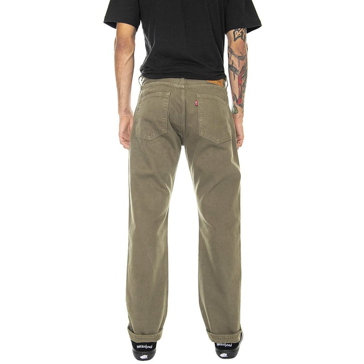 551Z Authentic Straight Z0871 Green Ga - Pantaloni Denim Jeans Uomo Verdi 24767-0044  LEVIS 