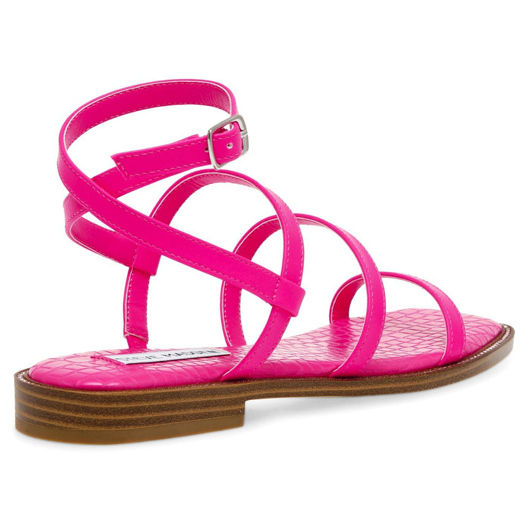 Superbly Hot Pink Nappa PU - Sandali Donna Rosa SMSSUPERBLY-HOT  STEVE MADDEN 