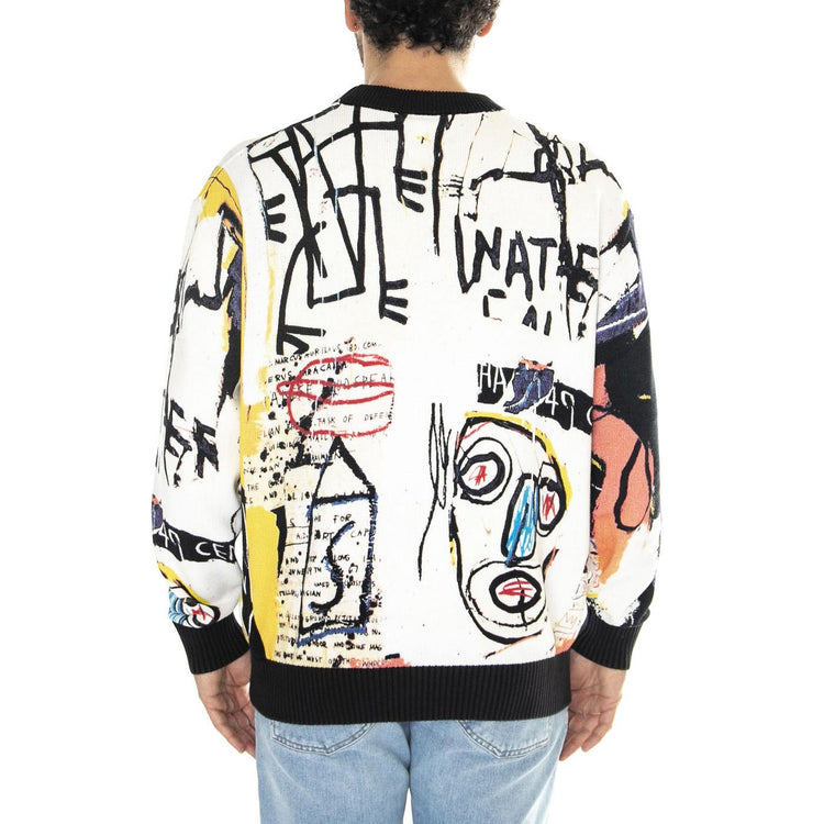 JMB Printed Sweatshirt Black No Color - Maglione Girocollo Uomo Multicolore 112359232  LEE 