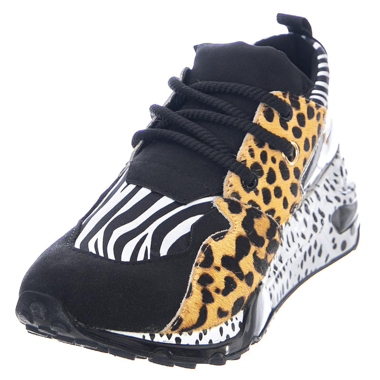 Cliff Shoes - Zebra / Multi - Scarpe Profilo Basso Donna Multicolore SMPCLIFF-ZEBRA  STEVE MADDEN 