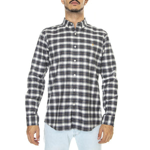 Fraser Check LS BD Cream - Camicia Uomo Multicolore F4WFC042-253  FARAH 