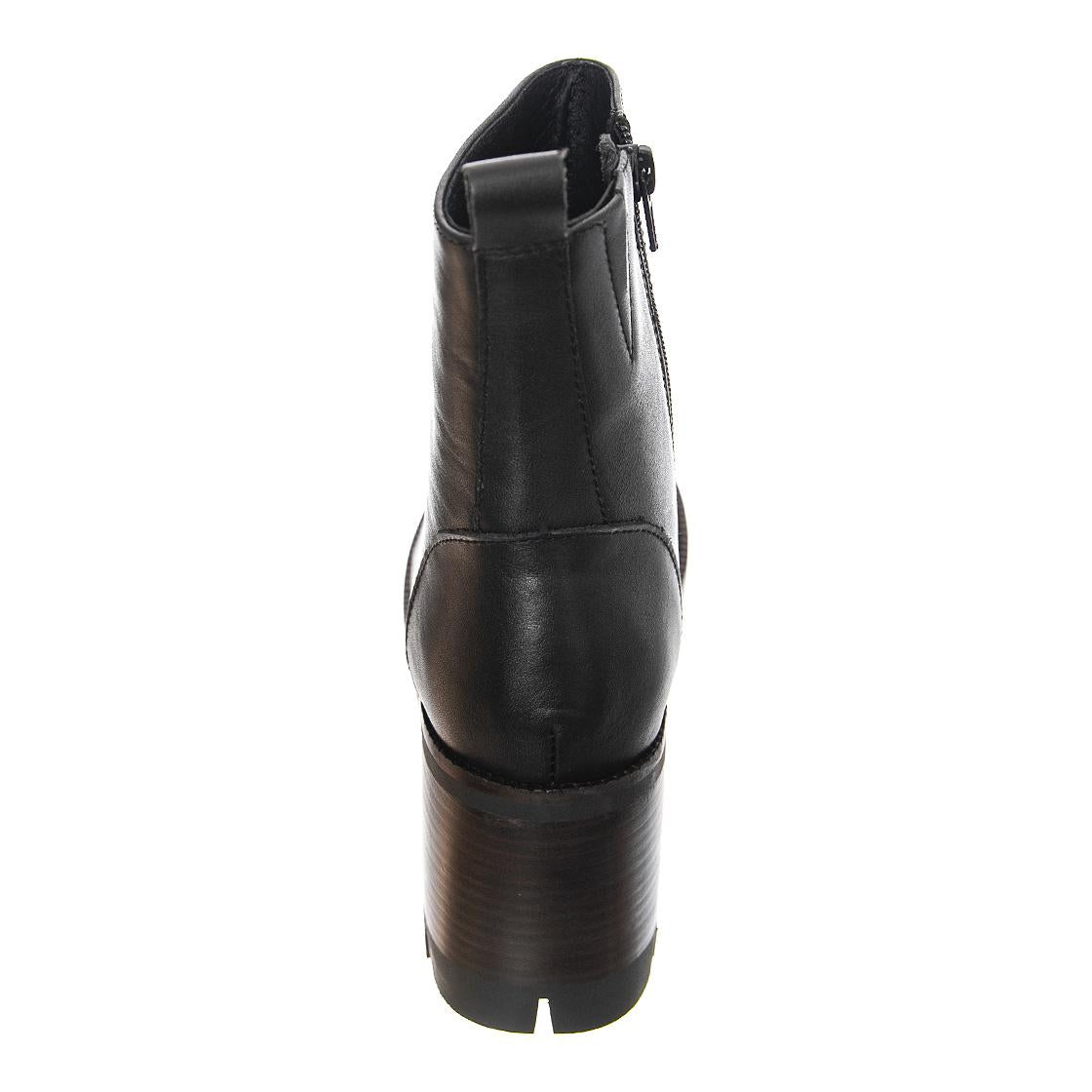Womens Quavo Crinkle Black Ankle Boots JCS36JC120-BLKL  JEFFREY CAMPBELL 