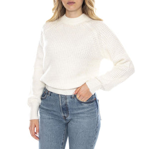 Knit Sweater Ecru -- Maglione Donna Ecru 112371062 . LEE 