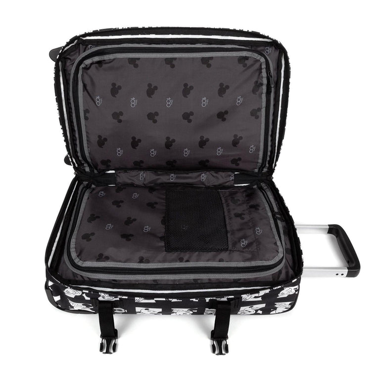 Transit'R S Micket Faces - Valigia Trolley Nera EK0A5BA79E11  EASTPAK 