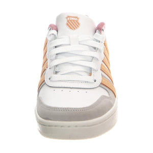 Court Pasilades White / Apricot Shoes - Scarpe Stringate Profilo Basso Uomo Bianche / Multicolore 06931-948-M  K-SWISS 
