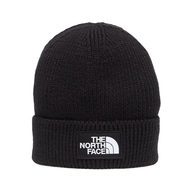 TNF Logo Box Cuffed Beanie Black - Berretto Nero NF0A8CHE JK31 THE NORTH FACE 