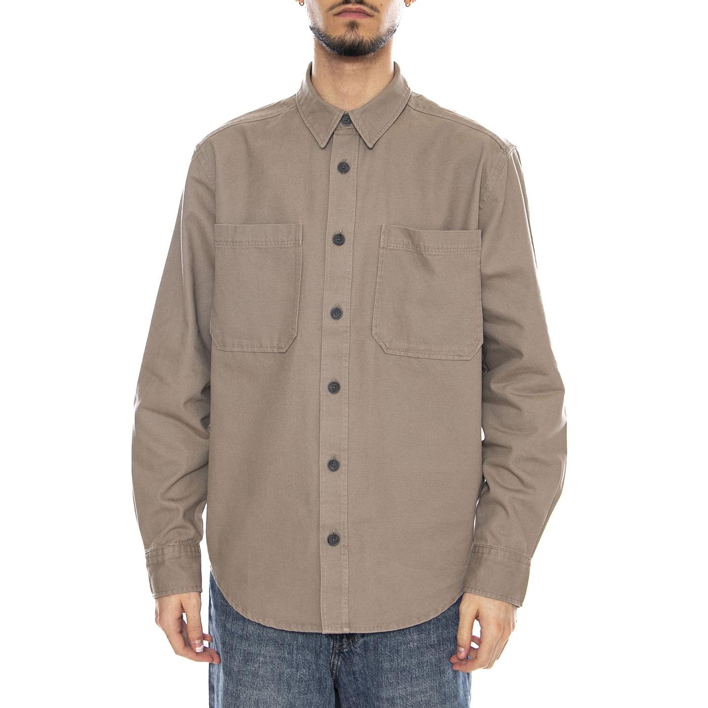 ONSALP Canvas Overshirt - Desert Taupe - Camicia Uomo 22036879-BEIGE DESERT TAUPE ONLY & SONS 