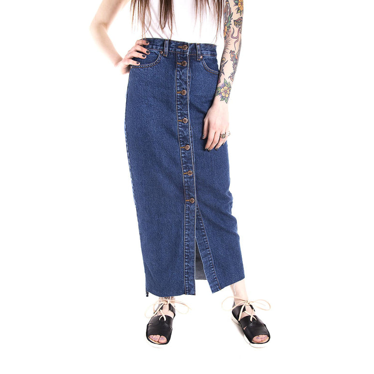 Venla Skirt Mid Retro 1710109-G18  DR. DENIM 