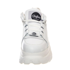 Buffalo Plateau Sneakers - White - Scarpe Profilo Basso Donna Bianche BFL1339-14-BL  BUFFALO 