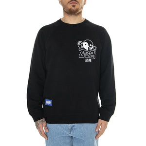 Zazen Sweat Black - Felpa Girocollo Uomo Nera I033472.89.67.  EDWIN 