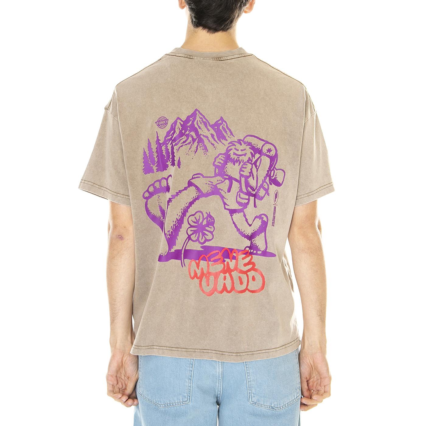  SS23-Menevado Tee Sand Washed-out  FUNKY 