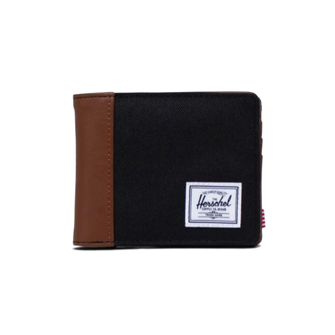 Hank Wallet Black / Tan - Portafogli Multicolore 30068-00055-OS  HERSCHEL 