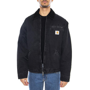 OG Detroit Jacket Black / Black - Giacca Uomo Nera I035878.00E06  CARHARTT WIP 