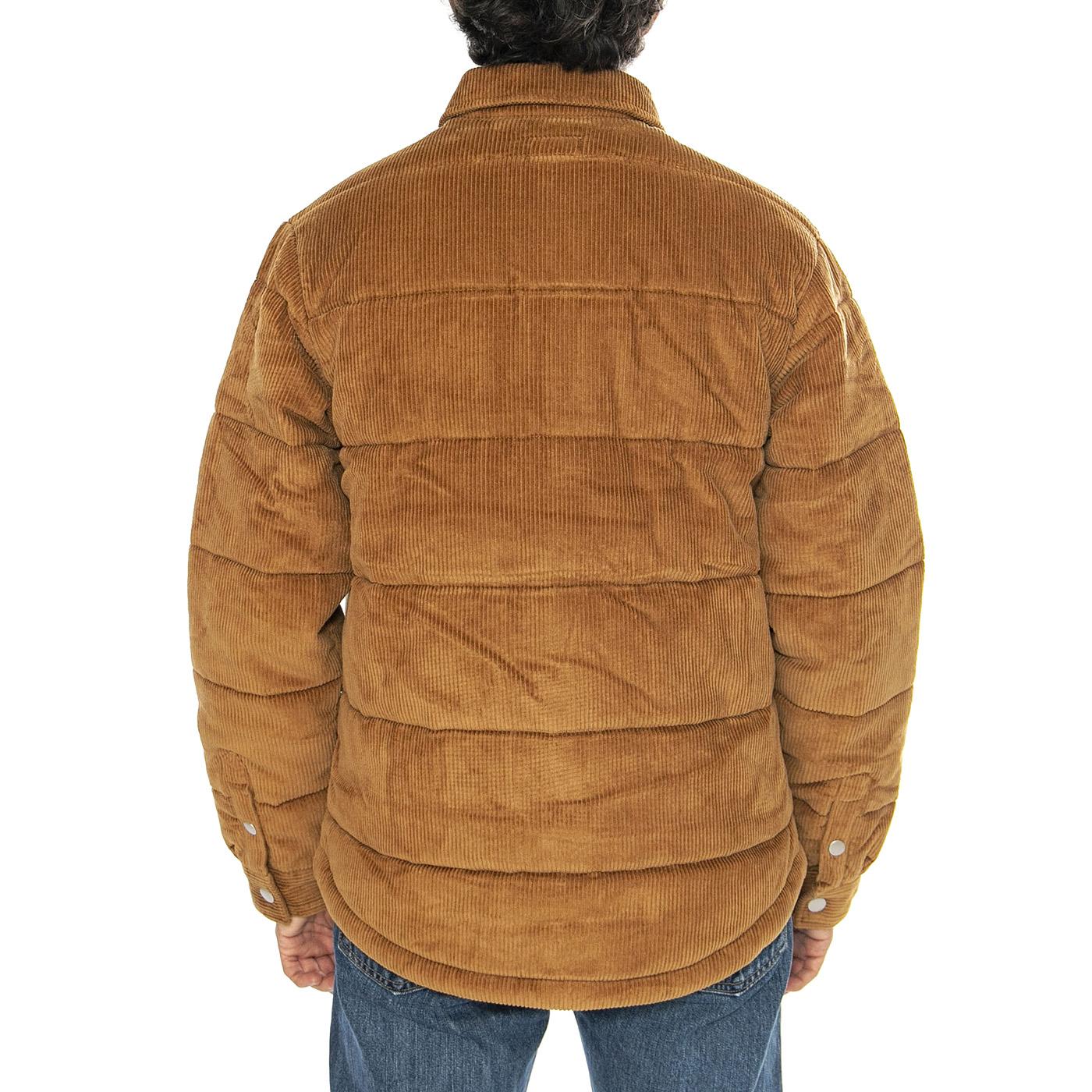 Gran Cord  Shirt Jacket Catechu Wood - Giacca Uomo Marrone 121160051-CTU  OBEY 