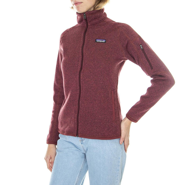 W's Better Sweater Jacket Sequoia Red - Giacca Invernale Donna Bordeaux 25543-SEQR  PATAGONIA 