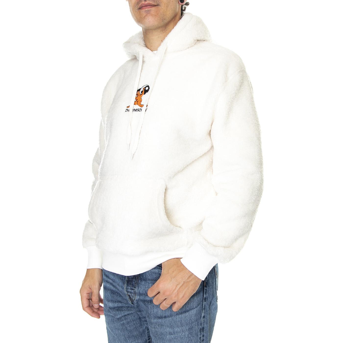 Taoboy Fleece Hoodie Cream - Felpa con Cappuccio Uomo Bianca HDY0106CRE  DOOMSDAY 