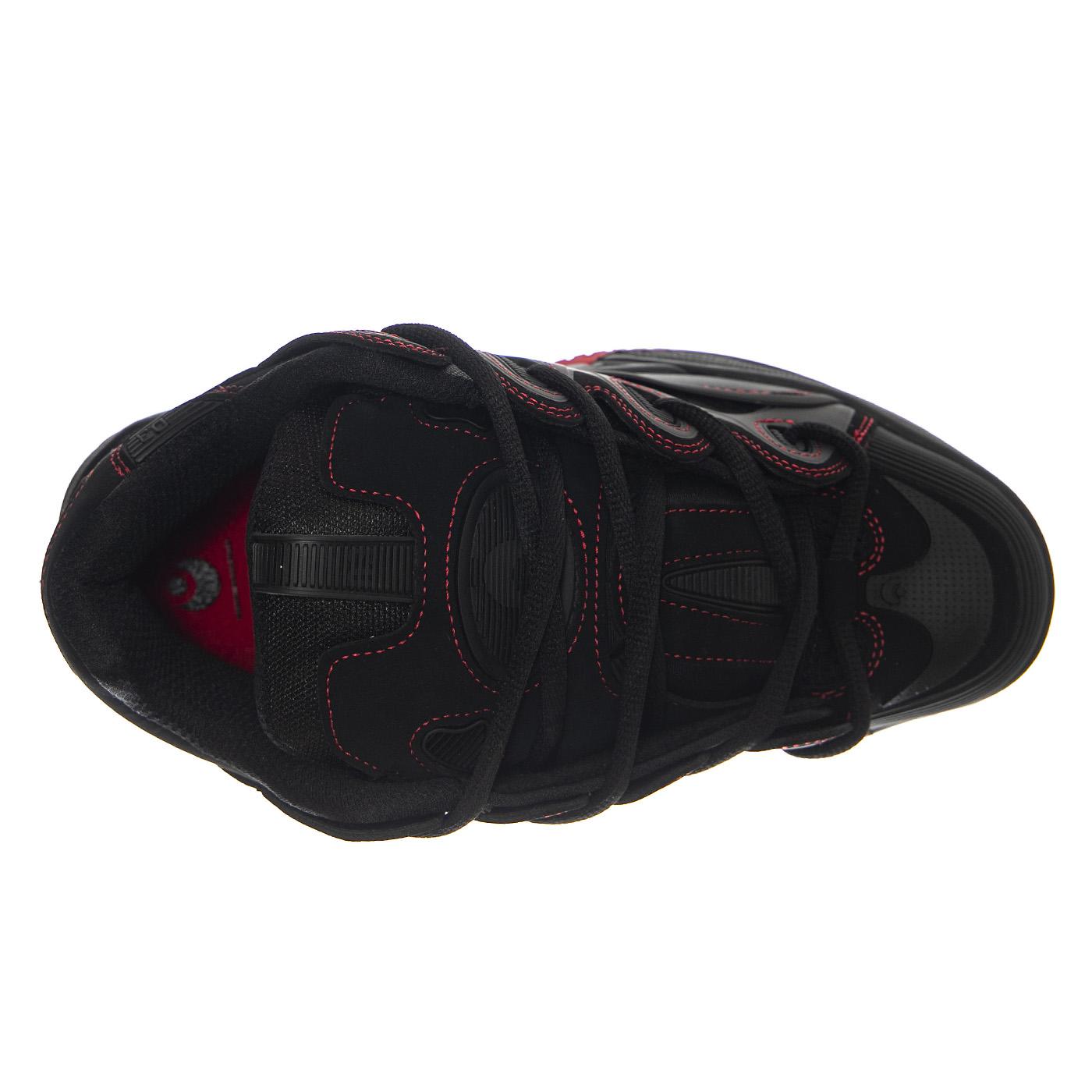 Osiris D3 2001 Black / Red / Red -- Scarpe Unisex Nero / Rosso 20253050200000001 BRR OSIRIS 
