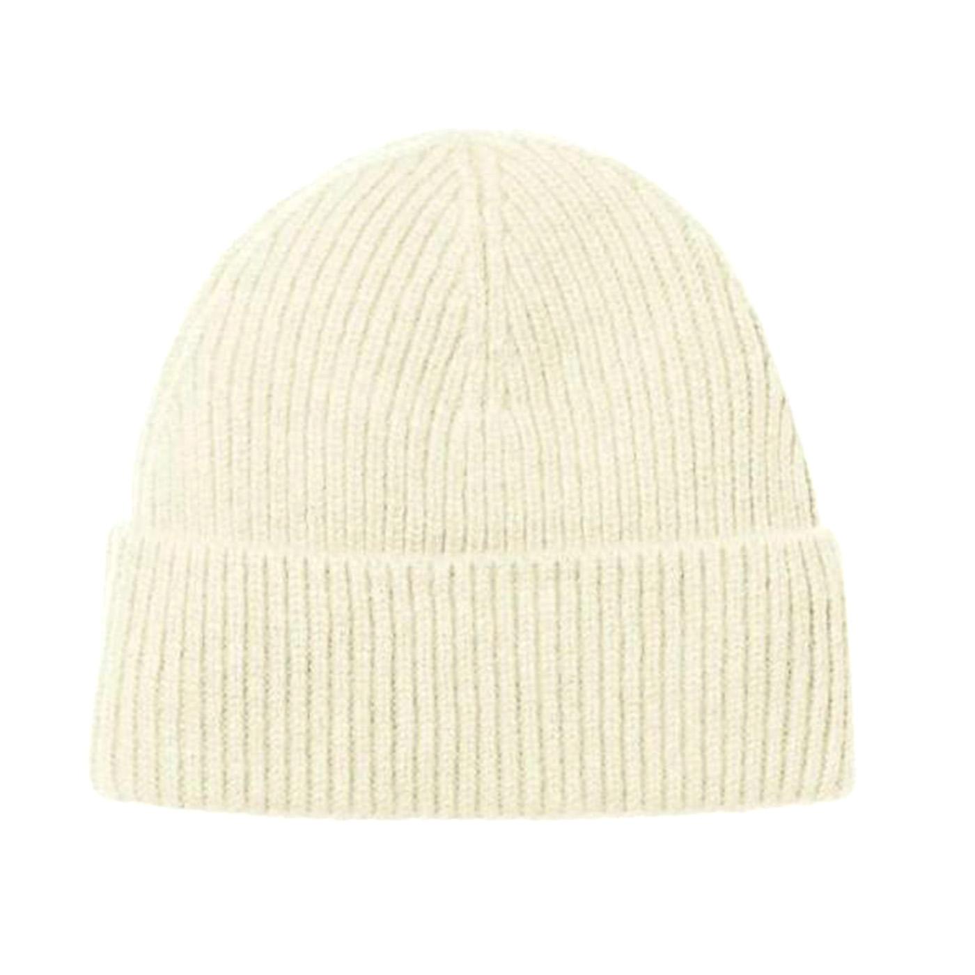 Gabe Beanie Wax - Berretto in Maglia a Coste Bianco I029496.D6XX . CARHARTT WIP 