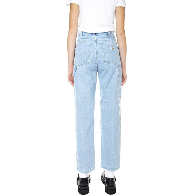 Ellendale Denim Vintage Blue - Pantaloni Denim Jeans Donna Blu DK0A4XEKC151  DICKIES 