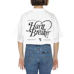 W' S/S Harttbreaker T-Shirt White - Maglietta Girocollo Donna Bianca I034399.02XX  CARHARTT WIP 