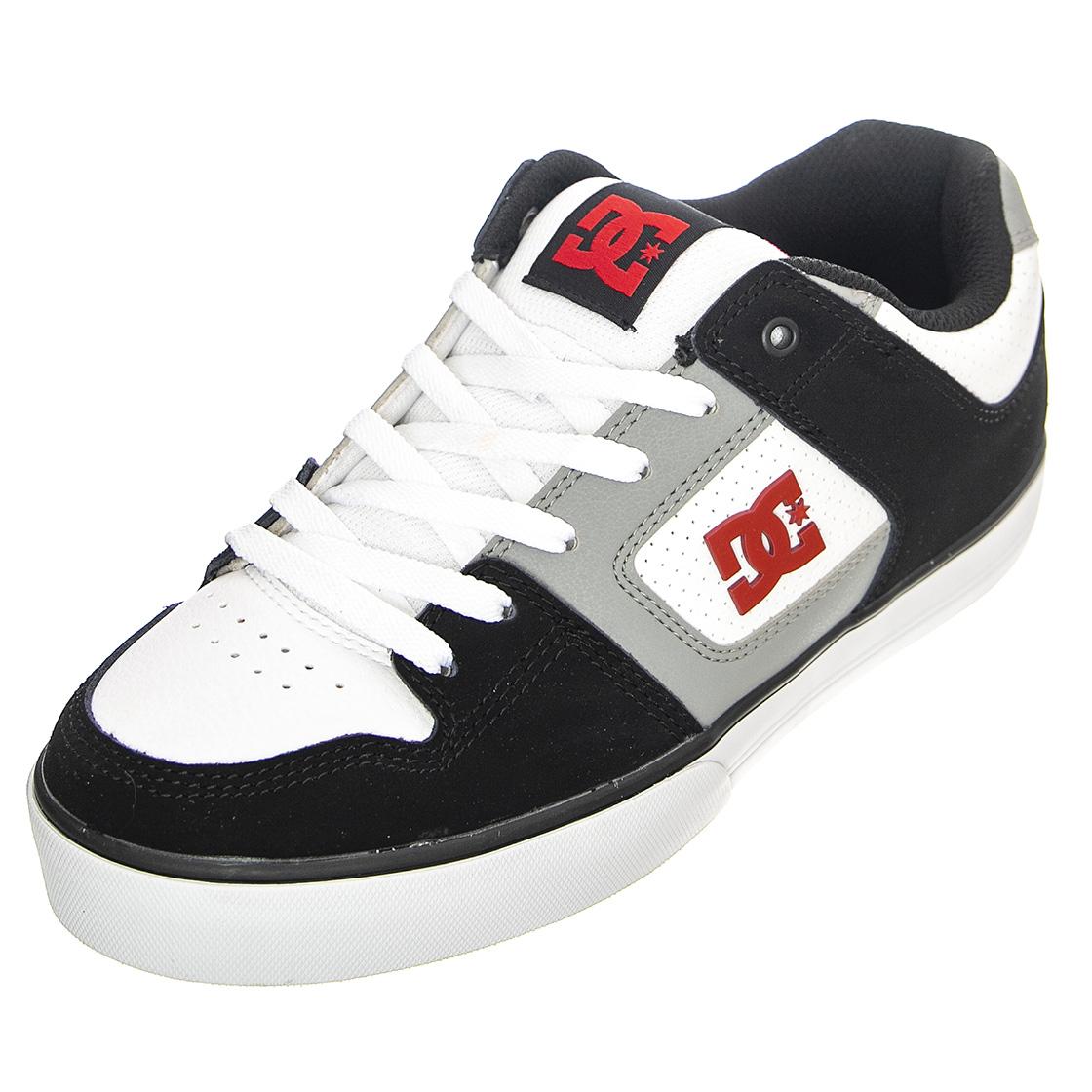 DC Shoes Pure XKWS - Scarpe Stringate Profilo Basso Uomo Nere / Grigie / Multi 300660-XKWS  DC 