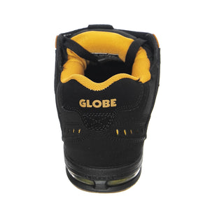 Sabre - Scarpe Stringate Profilo Basso Uomo Nere / Gialle US 11 GBSABR-10908  GLOBE 