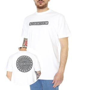 Husky Revolve T-Shirt White - Maglietta Girocollo Uomo Bianca INA-TEE-6810  INDEPENDENT 