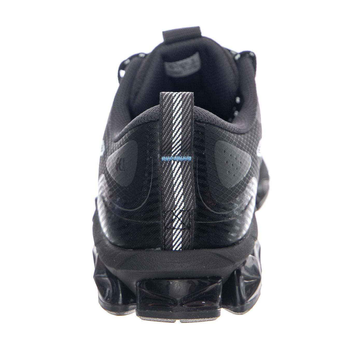 Gel-Quantum 360 VII Black / Azul Blue - Scarpe Stringate Profilo Basso Uomo Nere 1201A881-003  ASICS 