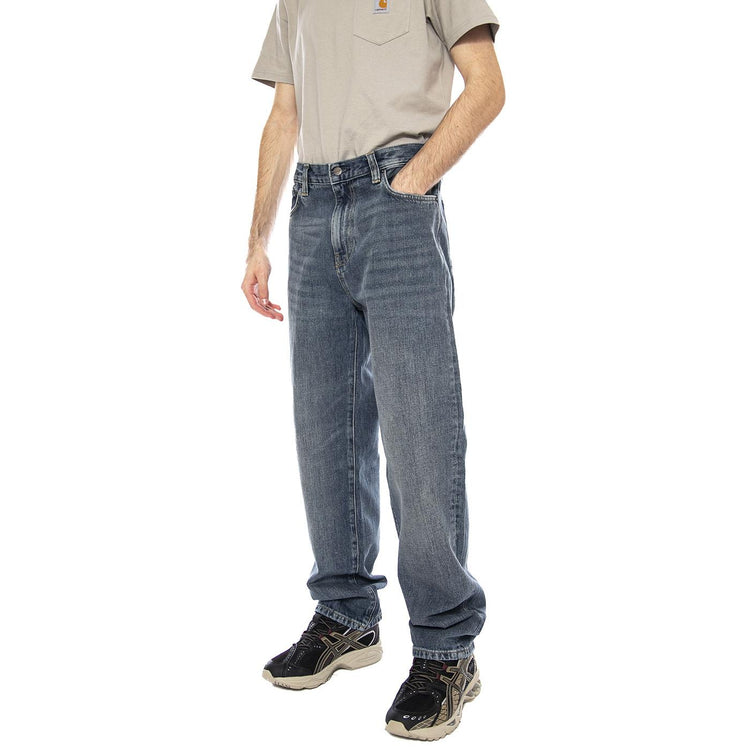 Aaron Pant Blue Denim -- Jeans Uomo Blu I035879.014L . CARHARTT WIP 