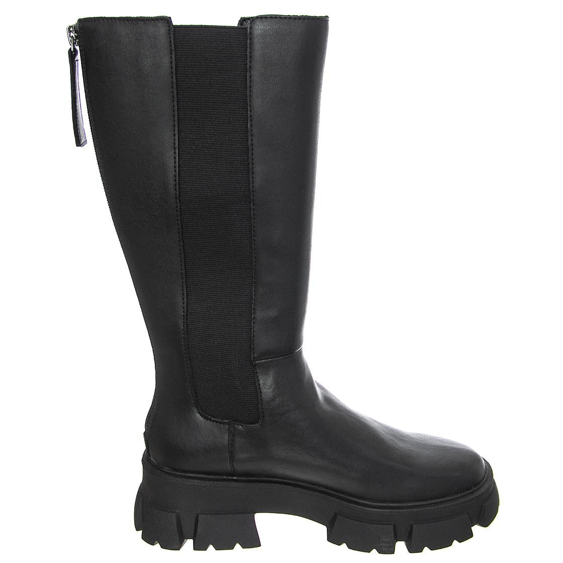 TRANSCEND BLACK LEATHER - Stivale Donna Nero SMSTRANSCEND-BLK . STEVE MADDEN 