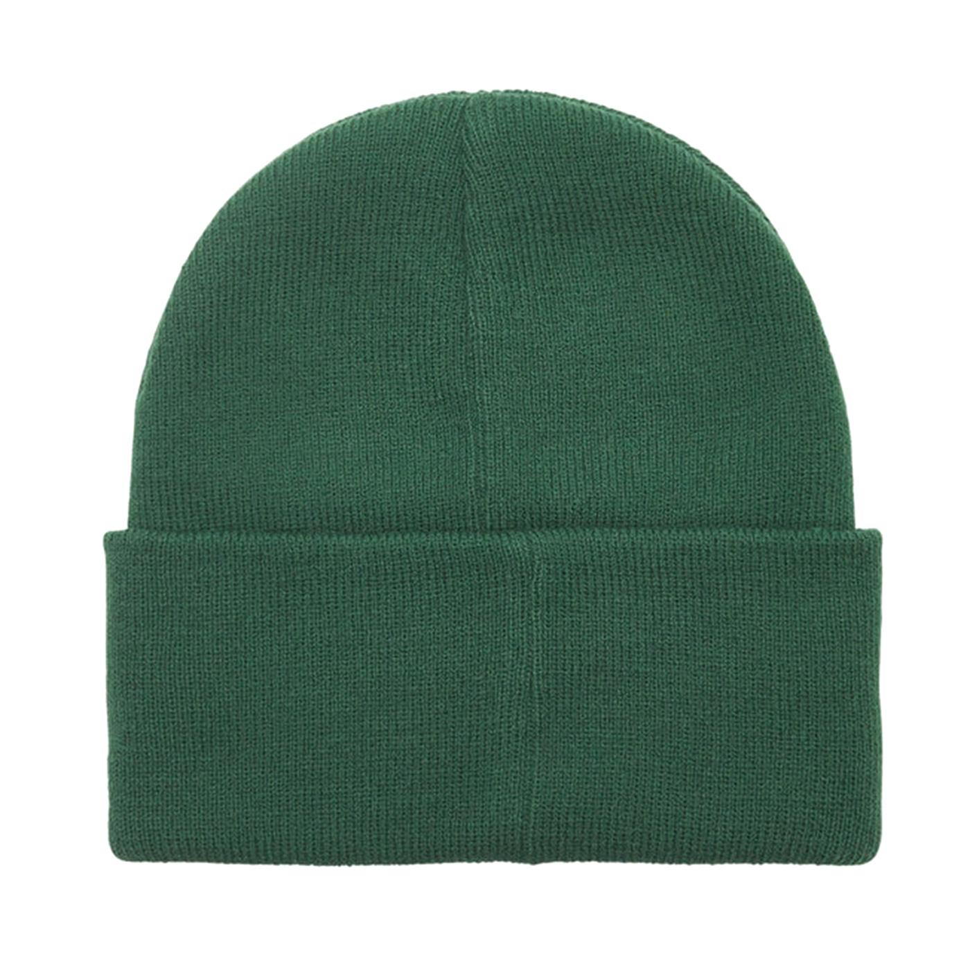 Icon Eyes Beanie Dark Cedar - Cappellino a Cuffia Verde 100030132-DCD  OBEY 