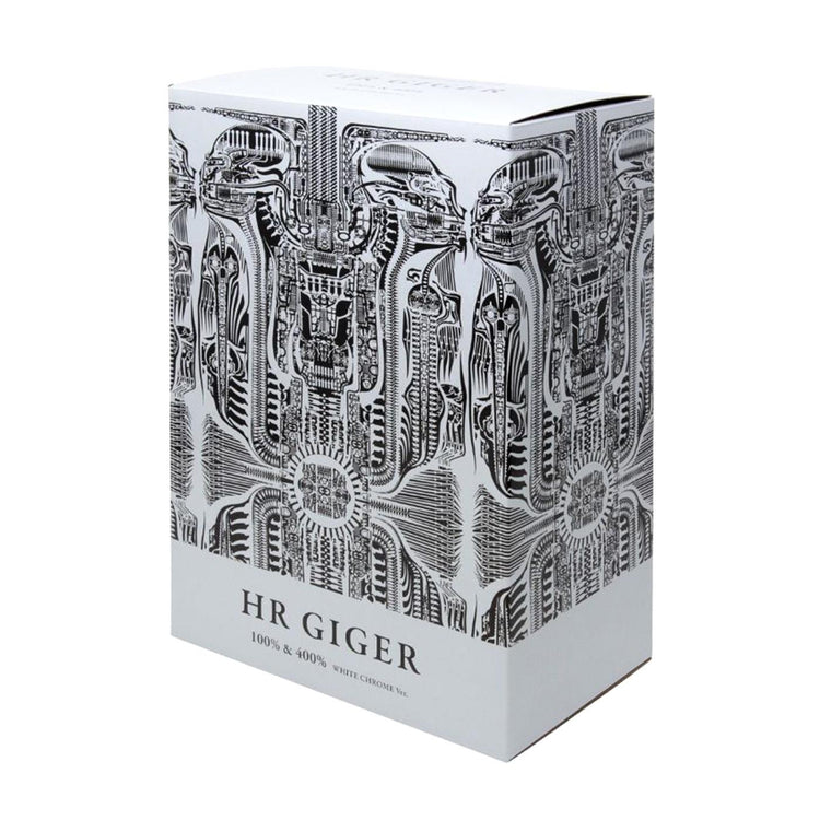 Medicom H.R. Giger Be@Rbrick White 100% & 400% - Toy Multicolore MDTGIGER1  MEDICOM TOY 